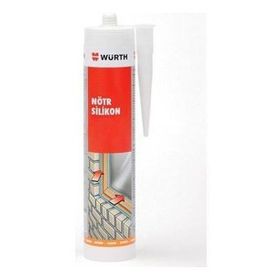 Würth 310 ml Siyah Silikon Asetat