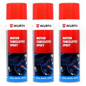 Würth 3x500 ml Motor Temizleyici Sprey