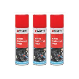 Würth 3x500 ml Motor Temizleyici Sprey
