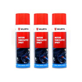 Würth 3x500 ml Motor Temizleyici Sprey