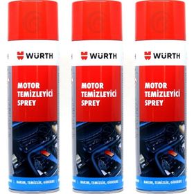Würth 3x500 ml Motor Temizleyici Sprey