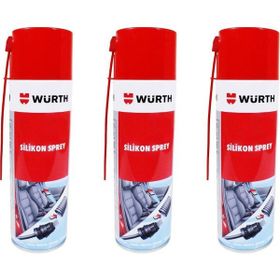 Würth 3x500 ml Silikon Sprey