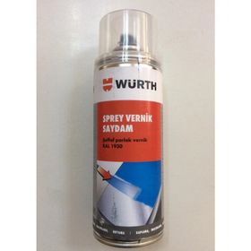 Würth 400 ml Oto Vernik Far Jant Kaporta Vernik Parlak