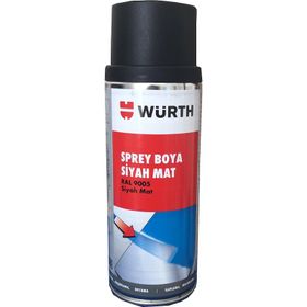 Würth 400 ml Siyah Mat Tampon Boyası