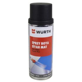 Würth 400 ml Siyah Mat Tampon Boyası