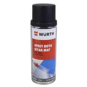 Würth 400 ml Siyah Mat Tampon Boyası