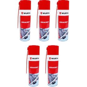 Würth 5x500 ml Silikon Sprey