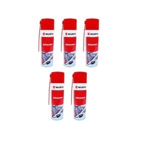 Würth 5x500 ml Silikon Sprey