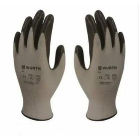 Würth 9 Siyah İş Güvenliği Mekanikçi Eldiveni