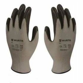 Würth 9 Siyah İş Güvenliği Mekanikçi Eldiveni