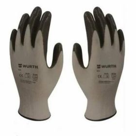 Würth 9 Siyah İş Güvenliği Mekanikçi Eldiveni