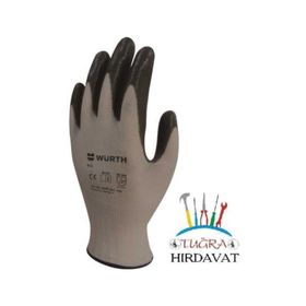 Würth 9 Siyah İş Güvenliği Mekanikçi Eldiveni