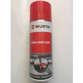 Würth Çinko Açık Renkli 400 ml Germany Renk Sprey Boya