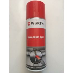 Würth Çinko Açık Renkli 400 ml Germany Renk Sprey Boya