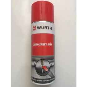 Würth Çinko Açık Renkli 400 ml Germany Renk Sprey Boya