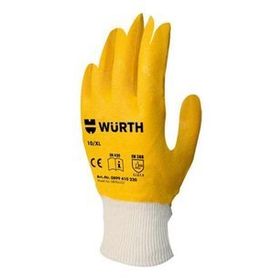 Würth No:10 Xl Sarı Nitril Eldiven