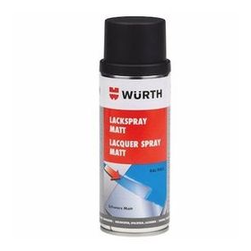 Würth RAL9005 Mat Syh 400 ml Sprey Boya Mat Sprey Tampon Boya
