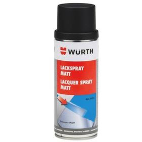 Würth RAL9005 Mat Syh 400 ml Sprey Boya Mat Sprey Tampon Boya