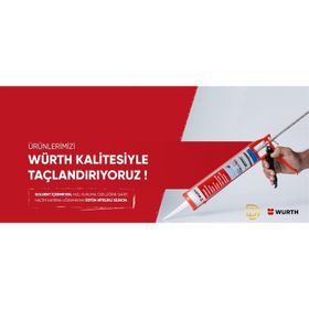 Würth Şeffaf 310 ml Duşakabin Silikonu