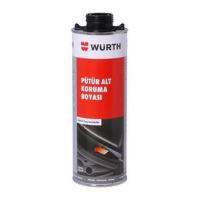 Würth Siyah 1000 ml Pütür Alt Koruma Boyası