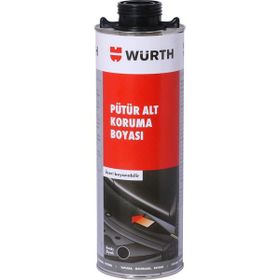 Würth Siyah 1000 ml Pütür Alt Koruma Boyası