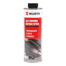 Würth Zift Bazlı 1000 ml Siyah Pütür Oto Araç Alt Koruma Boyası