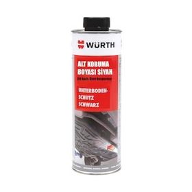 Würth Zift Bazlı 1000 ml Siyah Pütür Oto Araç Alt Koruma Boyası