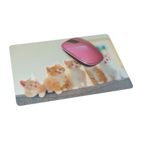 WuW Kedicikler Kaymaz Taban Mouse Pad