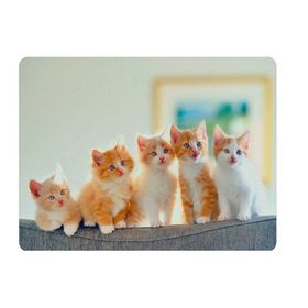 WuW Kedicikler Kaymaz Taban Mouse Pad