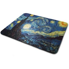 WuW Van Gogh Yıldızlı Starry Night Gece Mouse Pad
