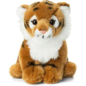 WWF 15192001 Bon Ton Toys Oturan Kaplan 19 cm Peluş Oyuncak