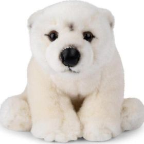 WWF Bon Ton Toys 23 cm - 9" 15187002 Beyaz Kutup Ayısı Peluş Oyuncak