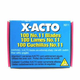 X-Acto X611 100'lü Sivri Kretuvar Bıçak Yedeği
