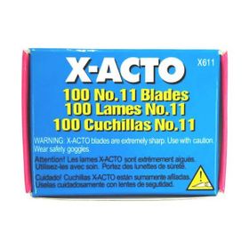 X-Acto X611 100'lü Sivri Kretuvar Bıçak Yedeği