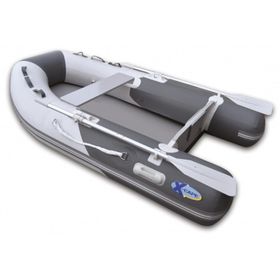 X-Cape Gri 230 cm Şişme Tabanlı Katlanır Şişme Bot