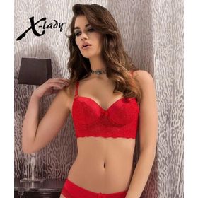 X-Lady 4017 Desteksiz Dantelli Sütyen