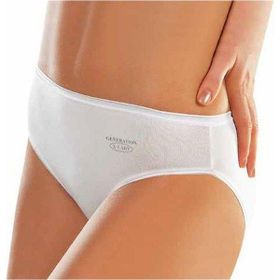 X-Lady 601 3'LÜ Paket Beyaz Kadın Orta Geniş Kenar Külot