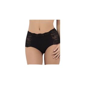 X-Lady 941 Siyah Yüksek Bel Dantel Kadın Külot