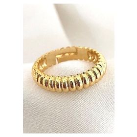 X-Lady Accessories Altın Renk Vintage Burgu Kadın Yüzük