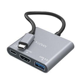 X Level XMH7800 X-Hub 3 in 1 Type-C To Hdmı Usb 3.0 Dönüştürücü