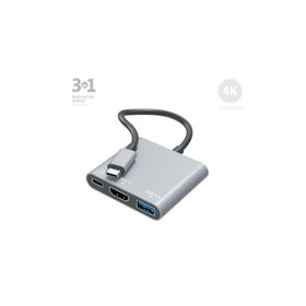X Level XMH7800 X-Hub 3 in 1 Type-C To Hdmı Usb 3.0 Dönüştürücü