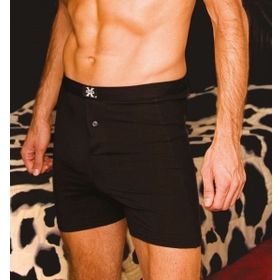 X-Man 704 Stretch Siyah Erkek Boxer