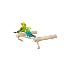 X-Perk Ağaç İpli Jüt Halatlı Tünek 2'li Set Boy 15 cm Çap 20 mm Kuş Tüneği