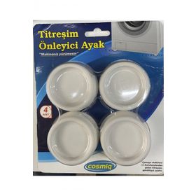X-Perk Kauçuk Ayak 4 Adet Çamaşır Makinesi Titreşim Önleyici