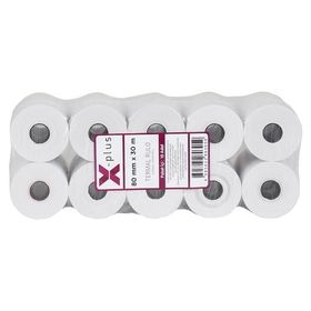 X-Plus 80 mm x 30 mt 10 Adet Termal Rulo