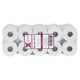 X-Plus 80 mm x 30 mt 10 Adet Termal Rulo