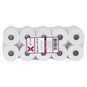 X-Plus 80 mm x 30 mt 10 Adet Termal Rulo
