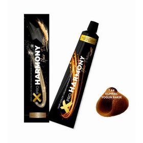 X Pro Harmony 7.44 Kumral Yoğun Bakır Saç Boyası
