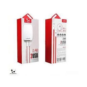 X-Voora 2.4A Çıkışlı Çift Usb Portlu Android Şarj Cihazı