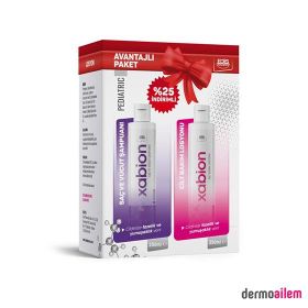 Xabion Pediatric 250 ml Cilt Bakım Losyonu ve 250 ml Kofre Şampuan